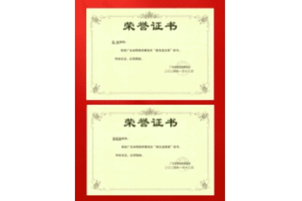 进步奖张裕律师、成绩奖郭奕璇律师