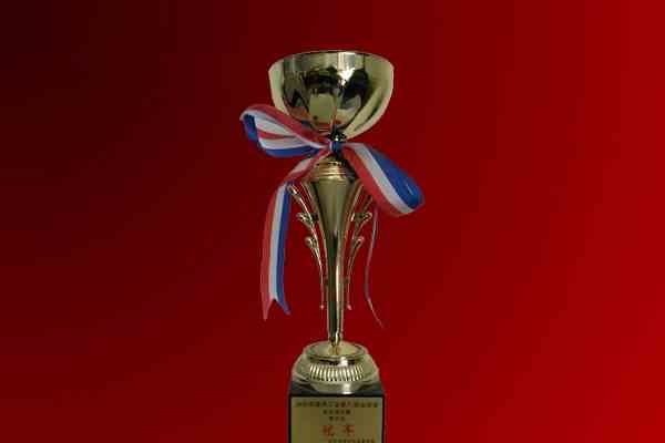 知明所获深圳律师工会“第八届运动会保龄球男子组冠军”奖杯